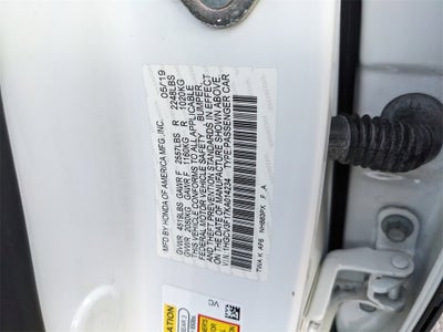 2019 Honda Accord Hybrid Base