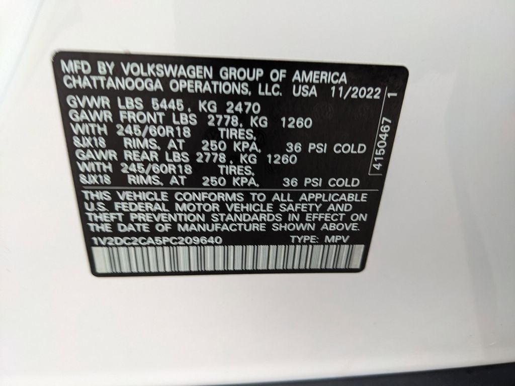 2023 Volkswagen Atlas Cross Sport 2.0T SE