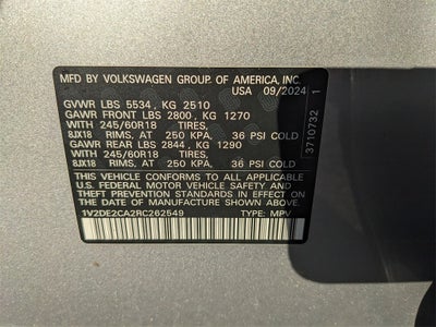 2024 Volkswagen Atlas Cross Sport 2.0T SE