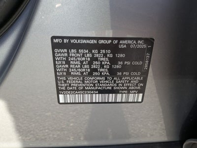2025 Volkswagen Atlas Cross Sport 2.0T SE