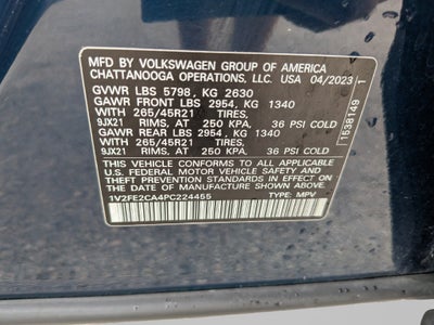 2023 Volkswagen Atlas Cross Sport 3.6L V6 SEL Premium R-Line