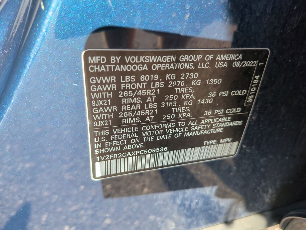 2023 Volkswagen Atlas 3.6L V6 SEL Premium R-Line