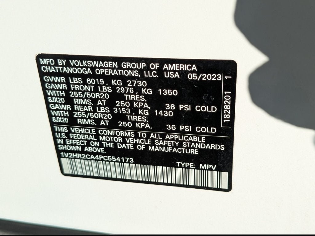 2023 Volkswagen Atlas 3.6L V6 SE w/Technology