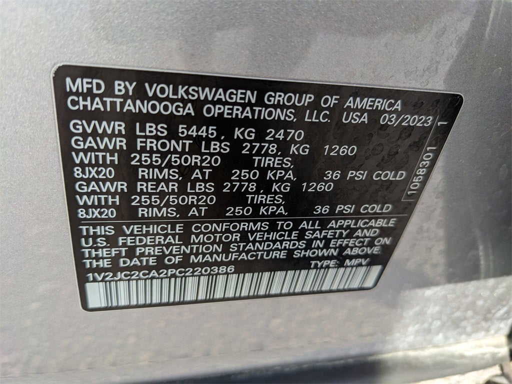 2023 Volkswagen Atlas Cross Sport 2.0T SE w/Technology