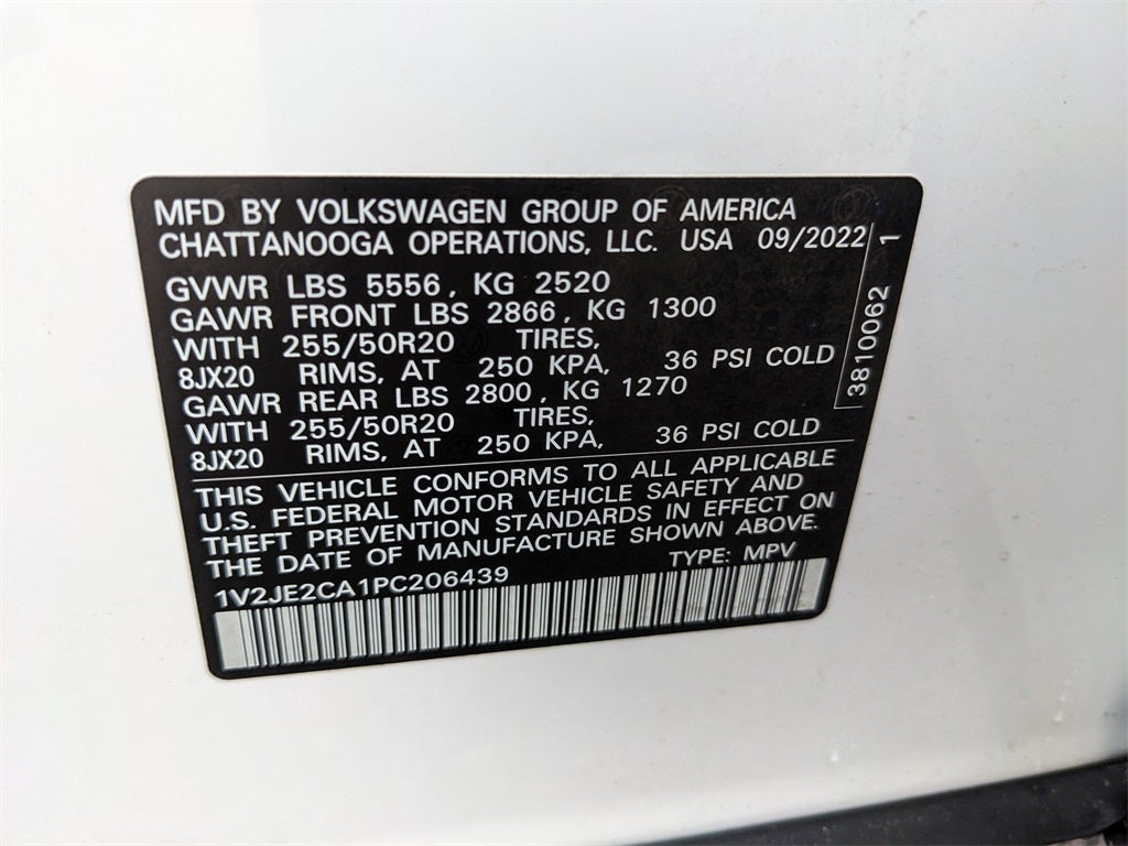 2023 Volkswagen Atlas Cross Sport 3.6L V6 SE w/Technology