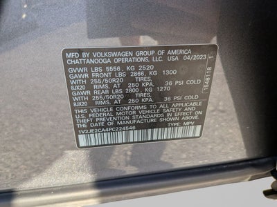 2023 Volkswagen Atlas Cross Sport 3.6L V6 SE w/Technology