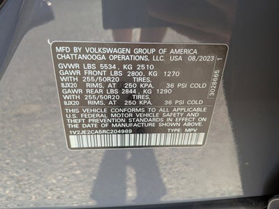 2024 Volkswagen Atlas Cross Sport 2.0T SE w/Technology