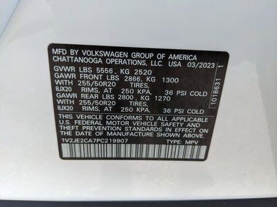2023 Volkswagen Atlas Cross Sport 3.6L V6 SE w/Technology