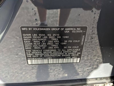 2025 Volkswagen Atlas Cross Sport 2.0T SE w/Technology