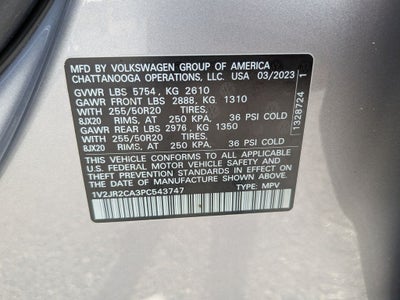 2023 Volkswagen Atlas 3.6L V6 SE w/Technology