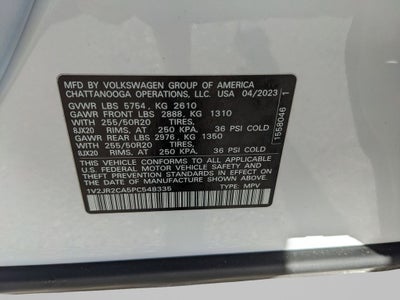 2023 Volkswagen Atlas 3.6L V6 SE w/Technology