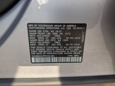 2023 Volkswagen Atlas 3.6L V6 SE w/Technology