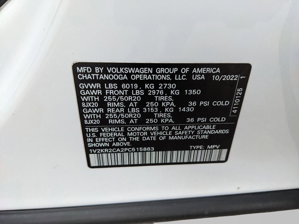 2023 Volkswagen Atlas 3.6L V6 SE w/Technology