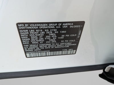 2023 Volkswagen Atlas 3.6L V6 SE w/Technology
