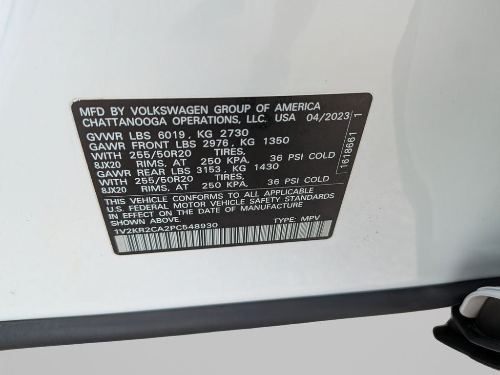 2023 Volkswagen Atlas 3.6L V6 SE w/Technology