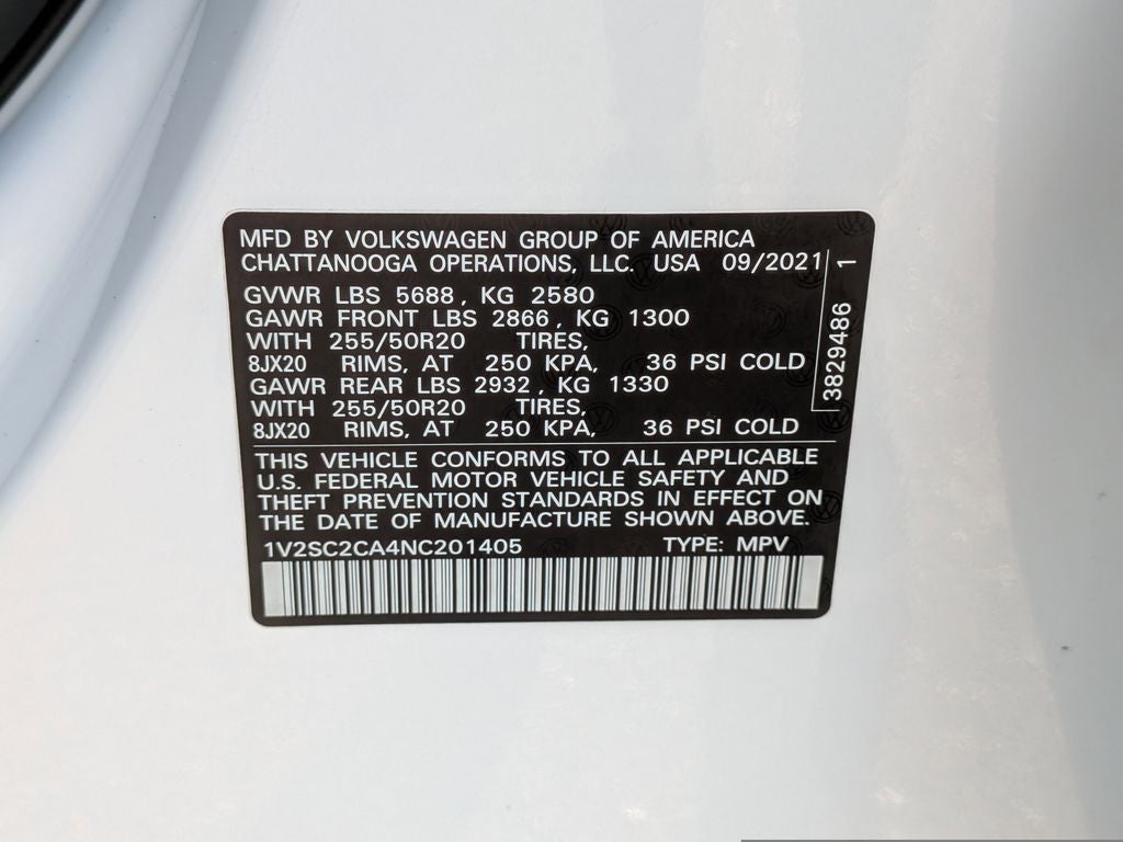 2022 Volkswagen Atlas Cross Sport 2.0T SEL R-Line