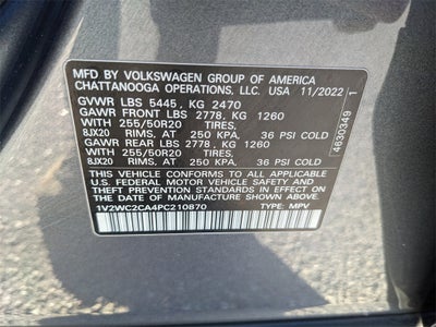 2023 Volkswagen Atlas Cross Sport 2.0T SE w/Technology