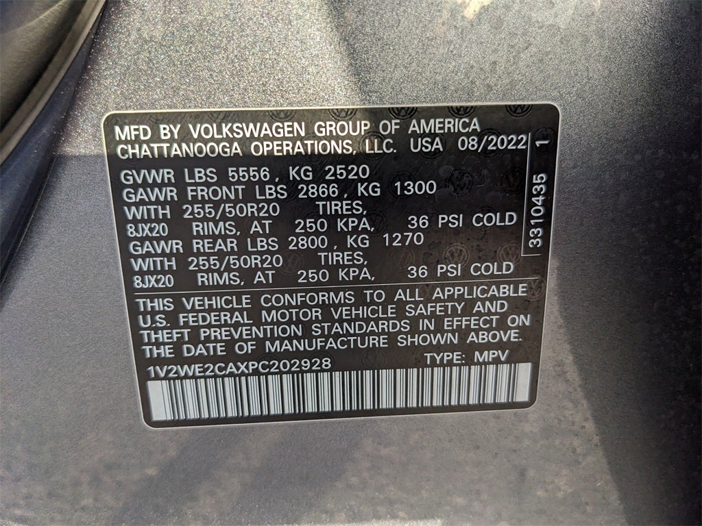 2023 Volkswagen Atlas Cross Sport 3.6L V6 SE w/Technology