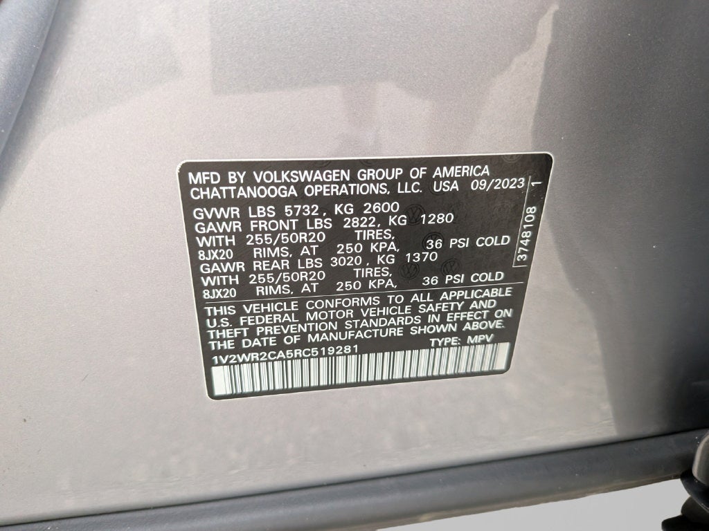 2024 Volkswagen Atlas 2.0T SE w/Technology