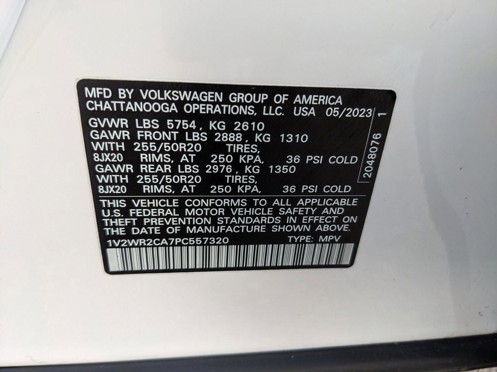2023 Volkswagen Atlas 3.6L V6 SE w/Technology