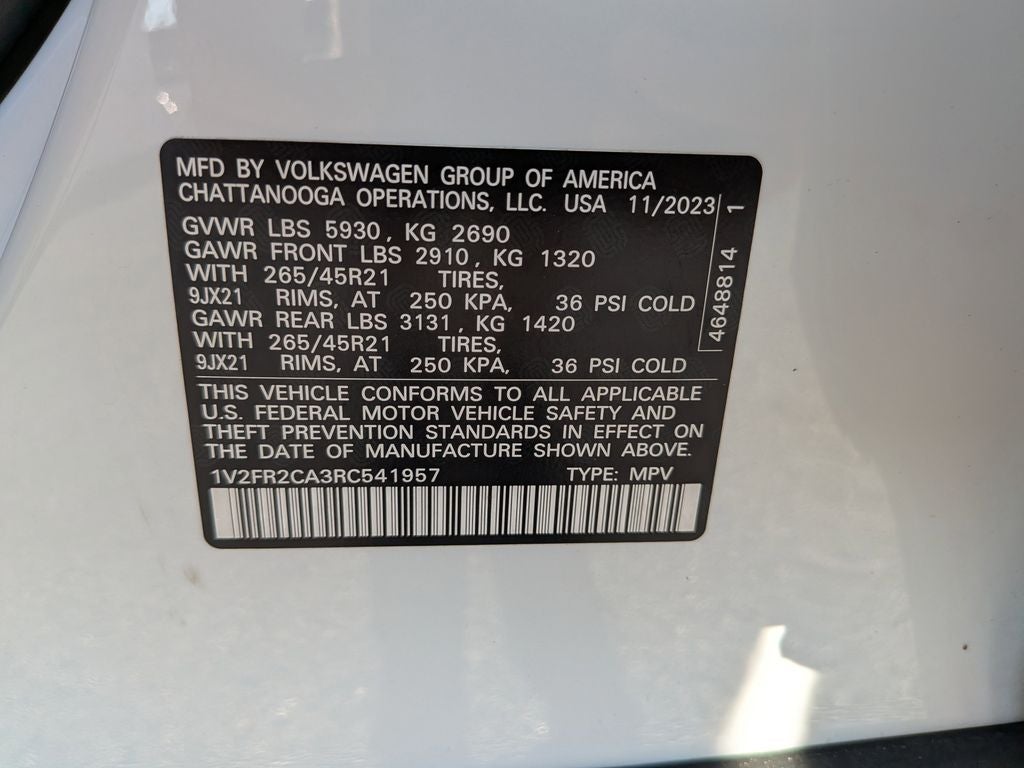 2018 Volkswagen Tiguan 2.0T SE