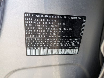 2020 Volkswagen Tiguan 2.0T SE