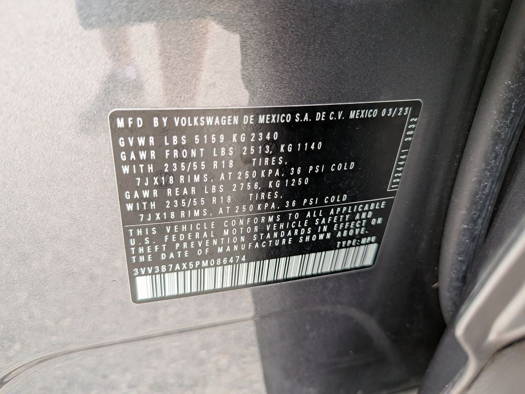 2023 Volkswagen Tiguan 2.0T SE