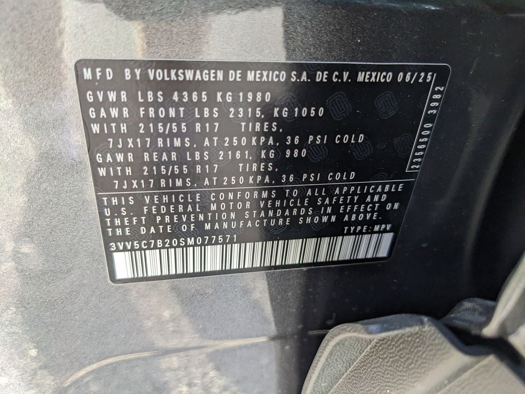 2025 Volkswagen Taos 1.5T S