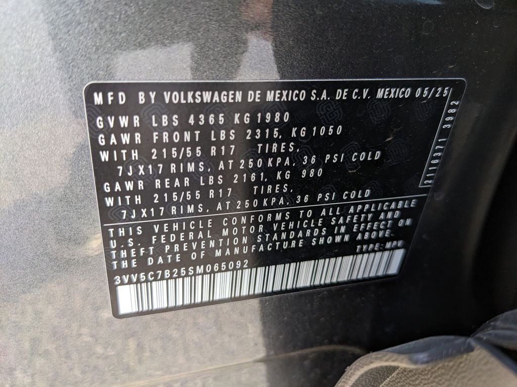 2025 Volkswagen Taos 1.5T S