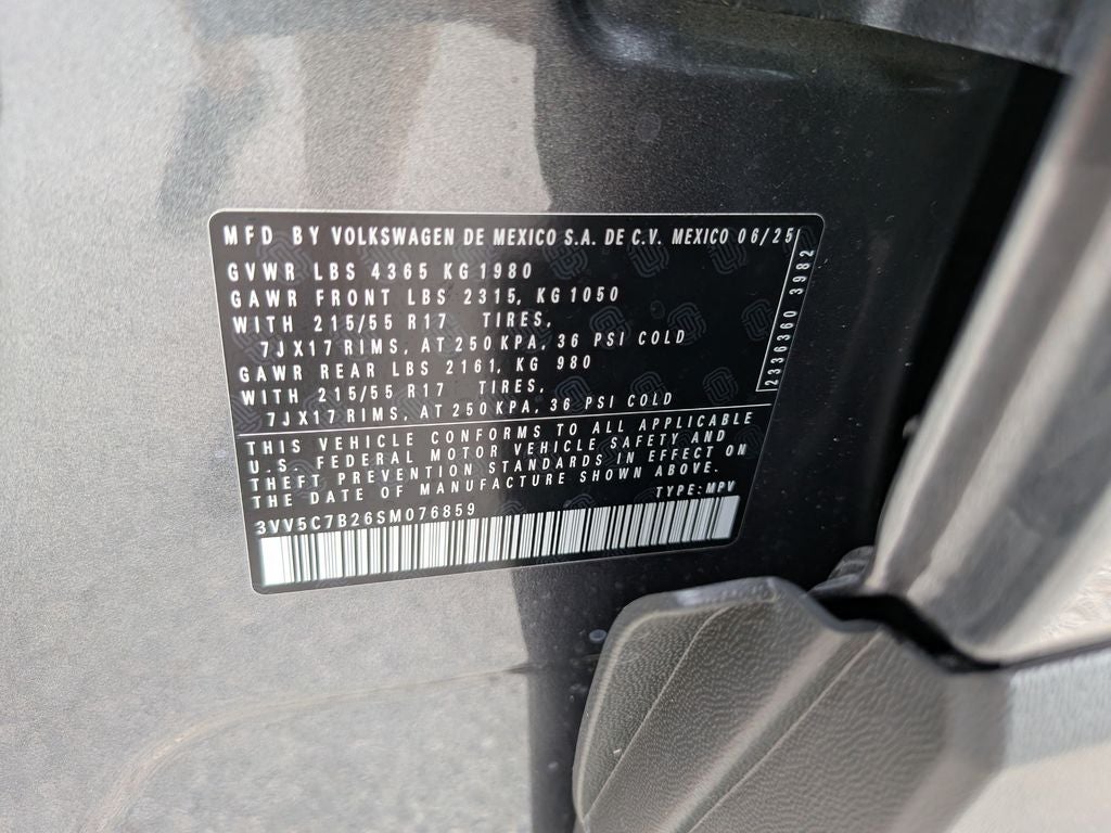 2025 Volkswagen Taos 1.5T S