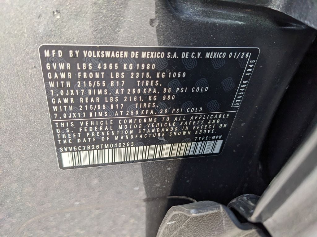 2026 Volkswagen Taos 1.5T S