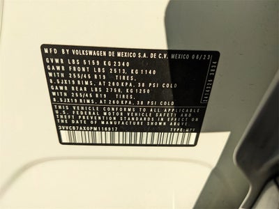 2023 Volkswagen Tiguan 2.0T SE R-Line Black