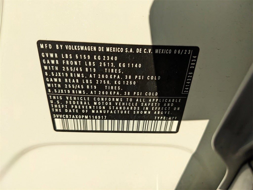 2023 Volkswagen Tiguan 2.0T SE R-Line Black