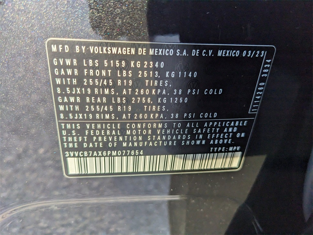 2023 Volkswagen Tiguan 2.0T SE R-Line Black