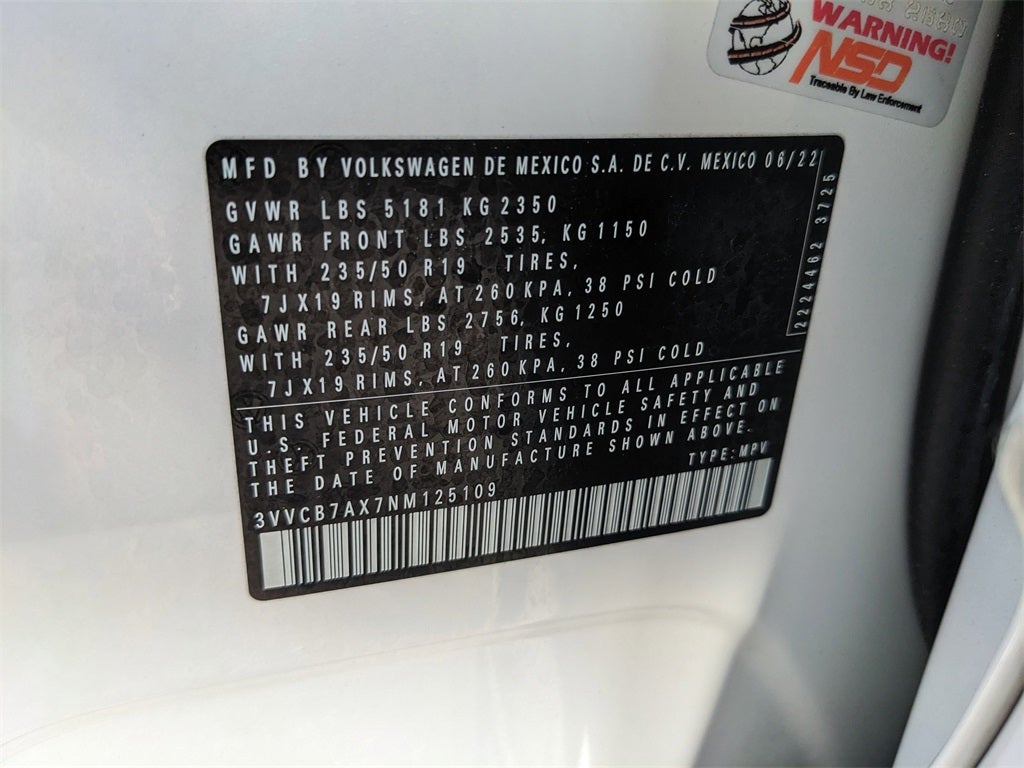 2022 Volkswagen Tiguan 2.0T SE R-Line Black