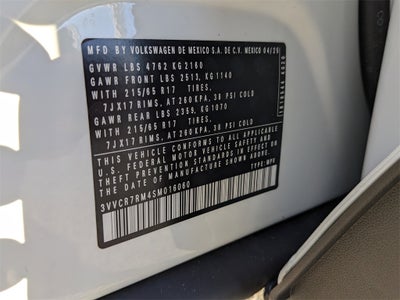 2025 Volkswagen Tiguan 2.0T S