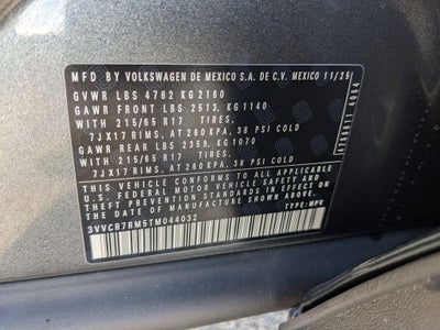 2026 Volkswagen Tiguan 2.0T S