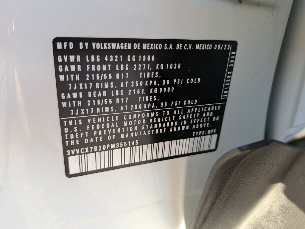 2023 Volkswagen Taos 1.5T S