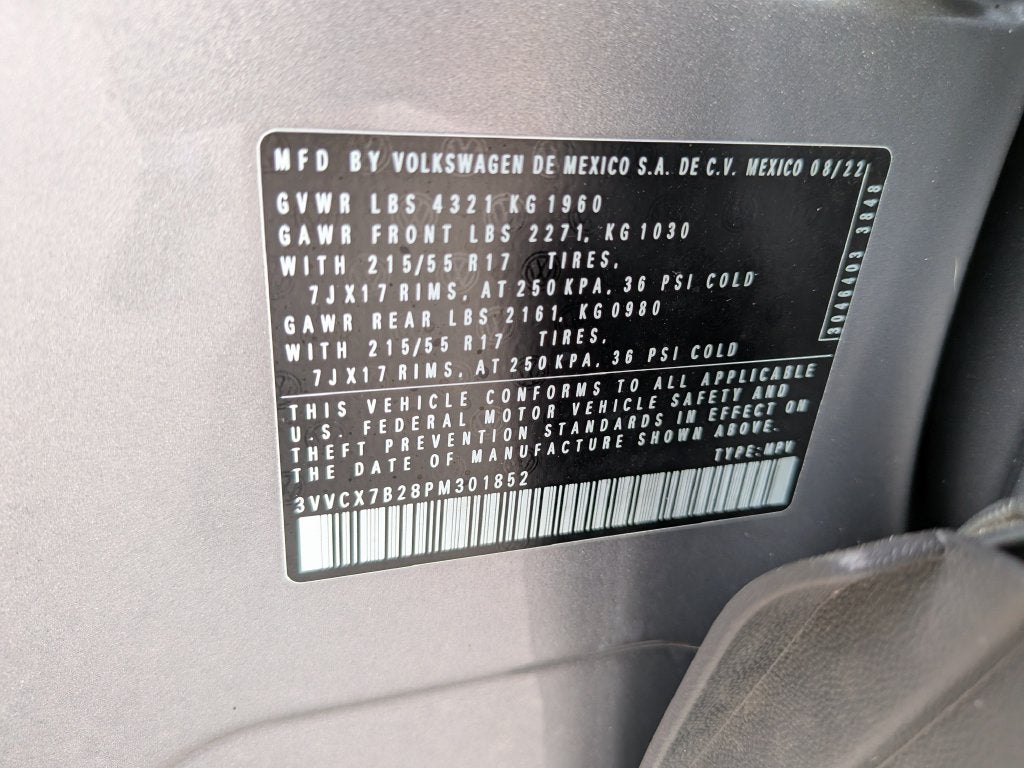 2023 Volkswagen Taos 1.5T S