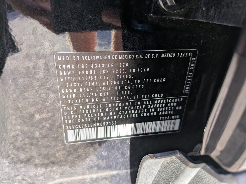 2022 Volkswagen Taos 1.5T S