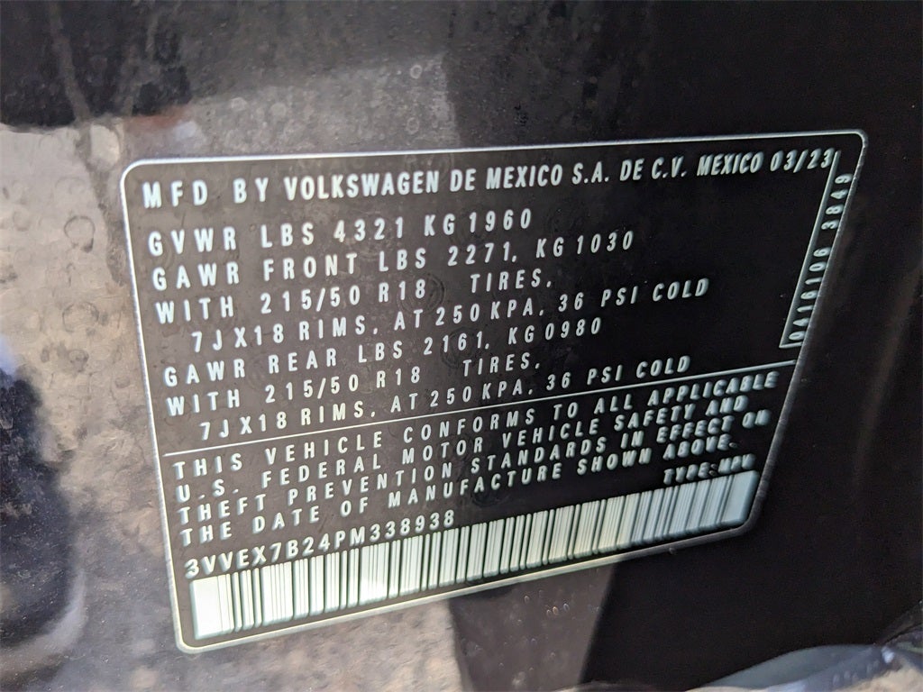 2023 Volkswagen Taos 1.5T SE