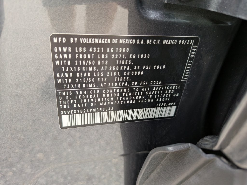 2023 Volkswagen Taos 1.5T SE