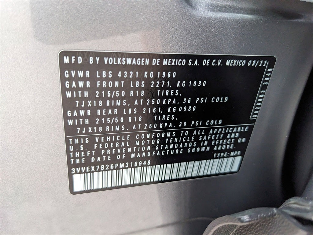 2023 Volkswagen Taos 1.5T SE