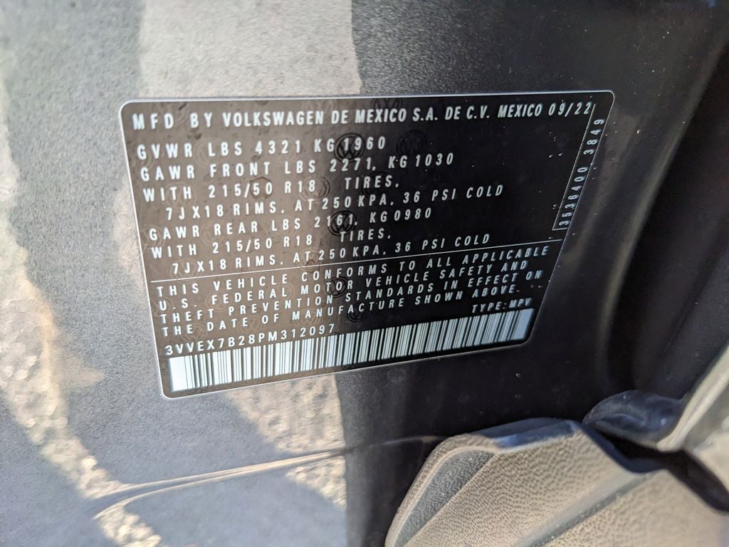 2023 Volkswagen Taos 1.5T SE