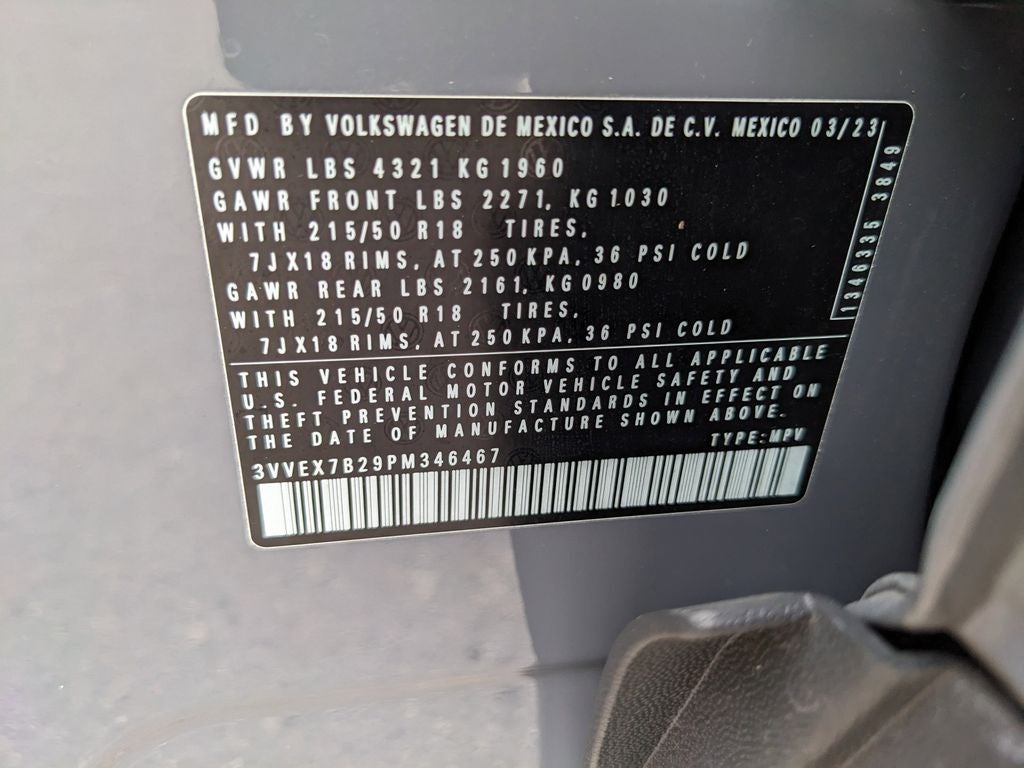 2023 Volkswagen Taos 1.5T SE