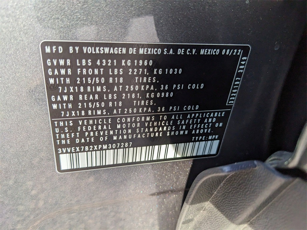 2023 Volkswagen Taos 1.5T SE