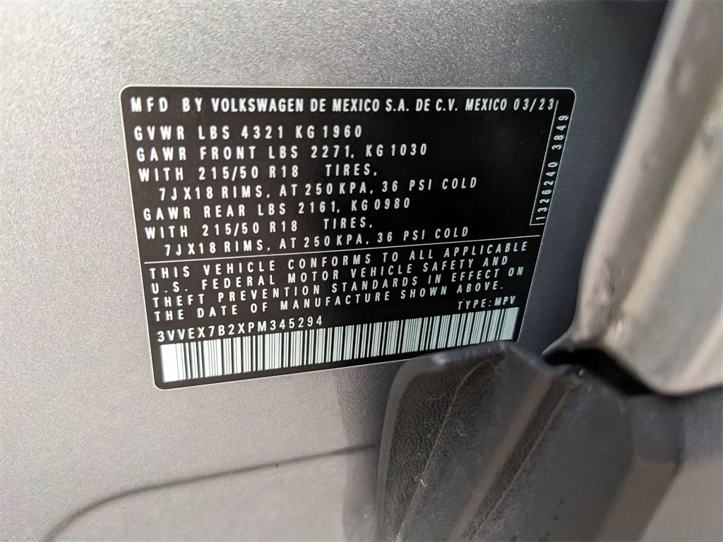 2023 Volkswagen Taos 1.5T SE