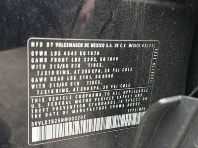 2022 Volkswagen Taos 1.5T SE