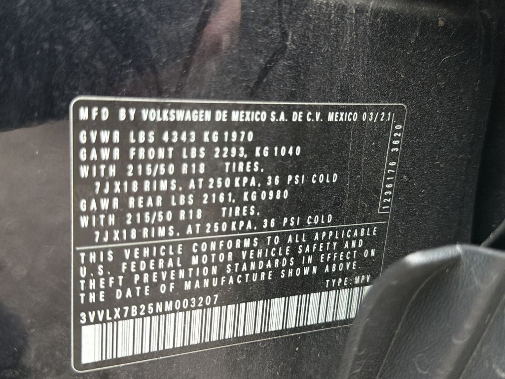 2022 Volkswagen Taos 1.5T SE