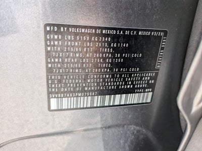 2023 Volkswagen Tiguan 2.0T S